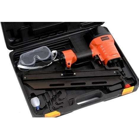 Varan Motors - RHF9021C Cloueuse Pneumatique à Charpente Cloueur Pneumatique Pour Clous De 50-90MM 21° - Orange 5 Varan Motors - RHF9021C Cloueuse Pneumatique à Charpente Cloueur Pneumatique Pour Clous De 50-90MM 21° - Orange – Image 3