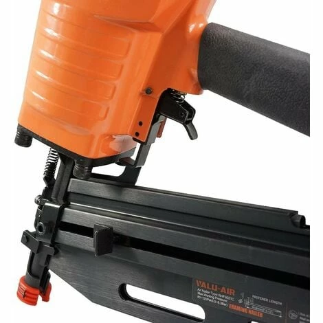 Varan Motors - RHF9021C Cloueuse Pneumatique à Charpente Cloueur Pneumatique Pour Clous De 50-90MM 21° - Orange 7 Varan Motors - RHF9021C Cloueuse Pneumatique à Charpente Cloueur Pneumatique Pour Clous De 50-90MM 21° - Orange – Image 5