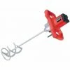 Varan Motors - ST6-1600 Mélangeur Malaxeur 1600W Pour L'enduit, Le Ciment, Le Mortier, La Colle De Carreaux, Le Crépis... - Rouge