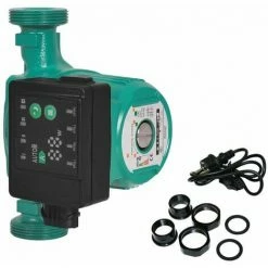 VARAN MOTORS Soldes Magasin 26 Varan Motors - STAR25-6A Circulateur électronique De Chauffage Haut Rendement 25-60/180 EEI<=0.23 5-45W - Vert