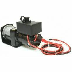 Varan Motors - Var-p2000-1a Treuil électrique 12V 907Kg / 1814Kg 700W, Treuil à Câble Longueur 15m Ø4mm - Noir -VARAN MOTORS Soldes Magasin 1316270 3