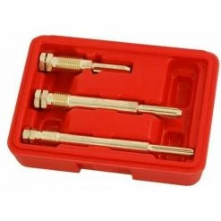 Varan Motors - VT13758 Coffret D'alésoirs Pour Puits De Bougie De Préchauffage 3 Pièces - Rouge
