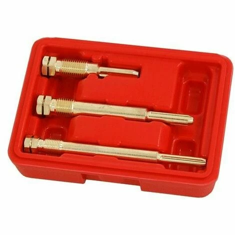 Varan Motors - VT13758 Coffret D'alésoirs Pour Puits De Bougie De Préchauffage 3 Pièces - Rouge 3 Varan Motors - VT13758 Coffret D'alésoirs Pour Puits De Bougie De Préchauffage 3 Pièces - Rouge