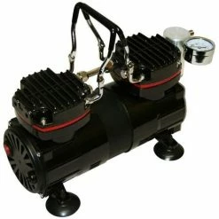 Varan Motors - TC-99 Pompe à Vide / Pompe à Aspiration Bi-cylindre 1/3HP Avec Manomètre - Noir 8 Varan Motors - TC-99 Pompe à Vide / Pompe à Aspiration Bi-cylindre 1/3HP Avec Manomètre - Noir -VARAN MOTORS Soldes Magasin 138460 3