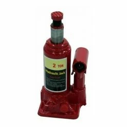 Varan Motors - NEBJ-01 Cric Hydraulique Bouteille 2 Tonnes 300mm - Rouge -VARAN MOTORS Soldes Magasin 138765 3