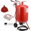 Varan Motors - NESB-03 Sableuse Mobile 76 Litres 0-10 Bars Avec Accessoires - Rouge -VARAN MOTORS Soldes Magasin 138773 1