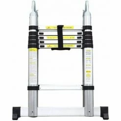 Varan Motors - DLT706B Echelle Télescopique Multi-fonctions En Alu De 3.80m, 12 échelons - Gris -VARAN MOTORS Soldes Magasin 138854 4