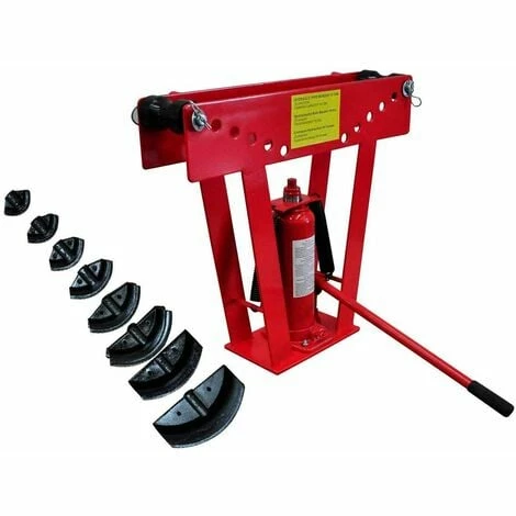 Varan Motors - NETB-03 Cintreuse Hydraulique, Presse à Cintrer, Pression 16 Tonnes Avec 8 Matrices - Rouge 3 Varan Motors - NETB-03 Cintreuse Hydraulique, Presse à Cintrer, Pression 16 Tonnes Avec 8 Matrices - Rouge