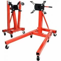 Varan Motors - NEES-05 Support Moteur Universel 907Kg Repliable - Rouge