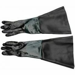 Varan Motors - NESBGS-02 Gants De Protection Pour Opération De Sablage / Sableuse - Noir