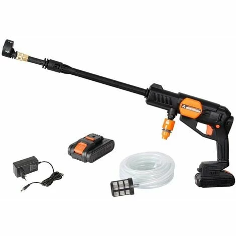 Varan Motors - HMPC-3 Nettoyeur Haute Pression Sur Batterie / Accu 20V, Nettoyeur Portatif (batterie Et Chargeur Fournis) - Noir 3 Varan Motors - HMPC-3 Nettoyeur Haute Pression Sur Batterie / Accu 20V, Nettoyeur Portatif (batterie Et Chargeur Fournis) - Noir