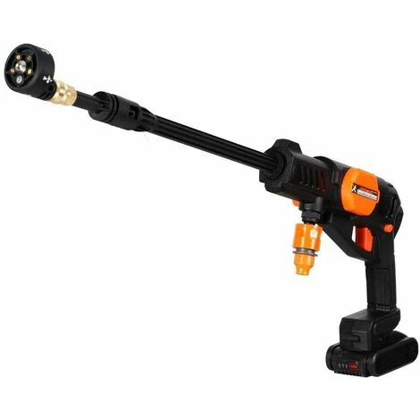 Varan Motors - HMPC-3 Nettoyeur Haute Pression Sur Batterie / Accu 20V, Nettoyeur Portatif (batterie Et Chargeur Fournis) - Noir 5 Varan Motors - HMPC-3 Nettoyeur Haute Pression Sur Batterie / Accu 20V, Nettoyeur Portatif (batterie Et Chargeur Fournis) - Noir – Image 3