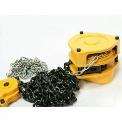 Varan Motors - HSZ-CB5T Palan à Main, Palan à Chaîne 5000Kg, Hauteur De Levage 3m, Avec Roulement à Billes - Jaune -VARAN MOTORS Soldes Magasin 1584940 4