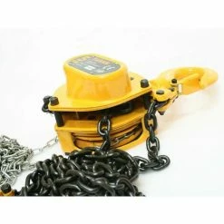 Varan Motors - HSZ-CB5T Palan à Main, Palan à Chaîne 5000Kg, Hauteur De Levage 3m, Avec Roulement à Billes - Jaune -VARAN MOTORS Soldes Magasin 1584940 5