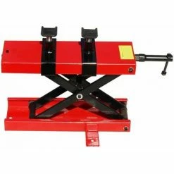 Varan Motors - NEMLT-19 Pont élévateur 500kg, Plateforme élévatrice, Béquille D'atelier Pour Moto - Rouge -VARAN MOTORS Soldes Magasin 1584942 5