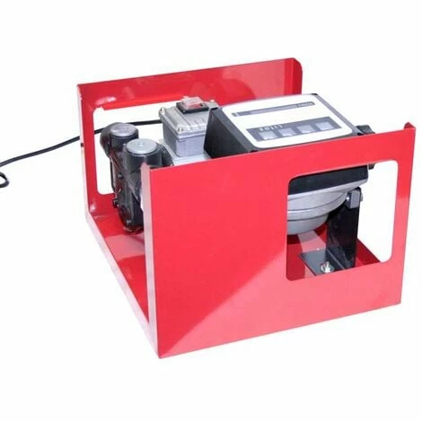 Varan Motors - NEEP-02 Pompe à Fuel Ou Gasoil Autoaspirante Mobile, 230V 60l/min - 550W - Pistolet à Blocage Manuel - Rouge 7 Varan Motors - NEEP-02 Pompe à Fuel Ou Gasoil Autoaspirante Mobile, 230V 60l/min - 550W - Pistolet à Blocage Manuel - Rouge – Image 5