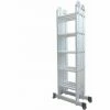 Varan Motors - DLM105 Echelle, Escabeau, Echafaudage Multi-fonctions En Alu De 5.92m, 20 échelons - Gris -VARAN MOTORS Soldes Magasin 1775577 1