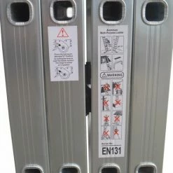 Varan Motors - DLM105 Echelle, Escabeau, Echafaudage Multi-fonctions En Alu De 5.92m, 20 échelons - Gris -VARAN MOTORS Soldes Magasin 1775577 3