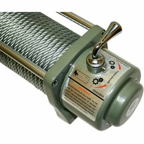 Varan Motors - Var-sc12000LB Treuil électrique 12V 5443KG 4800W, Treuil à Câble Longueur 28m Ø9.4mm - Gris 5 Varan Motors - Var-sc12000LB Treuil électrique 12V 5443KG 4800W, Treuil à Câble Longueur 28m Ø9.4mm - Gris – Image 3