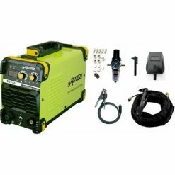 Varan Motors - CUT50 Découpeur Plasma 50A Portatif CUT-50 Inverter IGBT + Manomètre De Pression - Vert