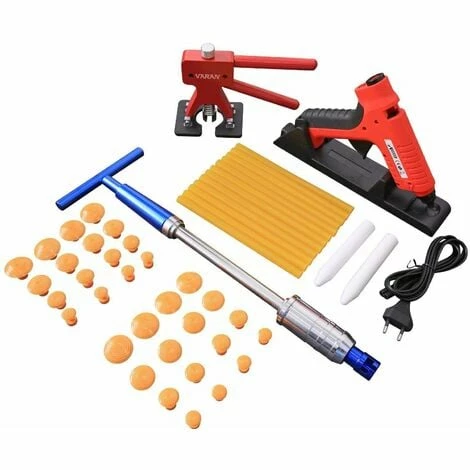 Varan Motors - PDR1 Kit Débosselage Sans Peinture 49 Pièces, Outil De Réparation De Carrosserie Et Panneaux De Carrosserie - Rouge 4 Varan Motors - PDR1 Kit Débosselage Sans Peinture 49 Pièces, Outil De Réparation De Carrosserie Et Panneaux De Carrosserie - Rouge – Image 2