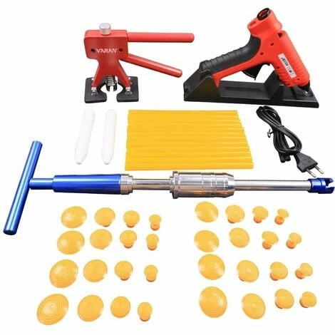 Varan Motors - PDR1 Kit Débosselage Sans Peinture 49 Pièces, Outil De Réparation De Carrosserie Et Panneaux De Carrosserie - Rouge 5 Varan Motors - PDR1 Kit Débosselage Sans Peinture 49 Pièces, Outil De Réparation De Carrosserie Et Panneaux De Carrosserie - Rouge – Image 3