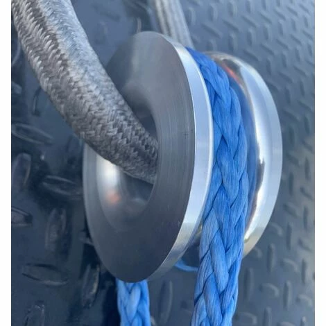 Varan Motors - RR200AL Poulie De Renvoi, Anneau De Renvoi, 20T 16x4.5cm, Anneau De Récupération Pour Treuil - Noir 4 Varan Motors - RR200AL Poulie De Renvoi, Anneau De Renvoi, 20T 16x4.5cm, Anneau De Récupération Pour Treuil - Noir – Image 2