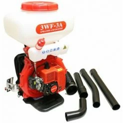 Varan Motors - KGT-3WF-3A Atomiseur Pulverisateur Thermique 20L 2,9CV Pour Liquide, Graines, Poudres - Blanc