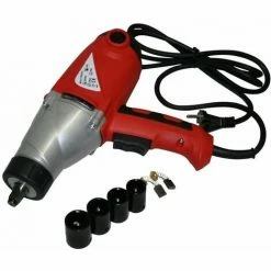 Varan Motors - KGT-EW9211 Clé à Chocs électrique Boulonneuse Déboulonneuse 1010W 450Nm - Rouge