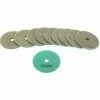 Varan Motors - NEWGP-01-8 10pcs Pads Diamant 100mm Grain 2000 Pour Polissage à L'eau, Polisseuse à L'eau - Vert -VARAN MOTORS Soldes Magasin 21246341 1