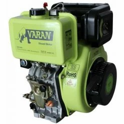 Varan Motors - 92682 Moteur Diesel 456cc 14CV + Démarrage Electrique, Sortie à Clavette 25.4mm F2 - Gris -VARAN MOTORS Soldes Magasin 217144 3