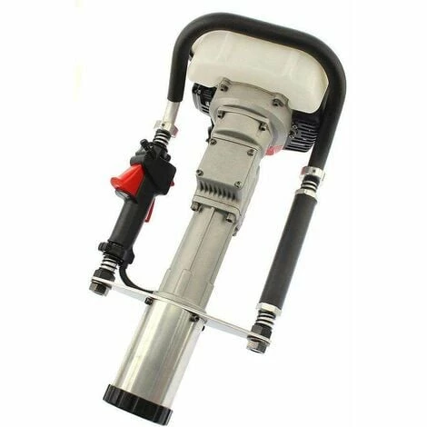 Varan Motors - NEGPD-04 Enfonce-pieux Thermique 32.7cc 1.2cv Pilon à Poteau 20 à 55 Joules - Rouge 6 Varan Motors - NEGPD-04 Enfonce-pieux Thermique 32.7cc 1.2cv Pilon à Poteau 20 à 55 Joules - Rouge – Image 4