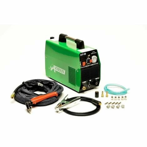 Varan Motors - Var-cut50-2 Découpeur Plasma 50A Portatif CUT-50 Inverter + Manomètre De Pression - Vert 3 Varan Motors - Var-cut50-2 Découpeur Plasma 50A Portatif CUT-50 Inverter + Manomètre De Pression - Vert