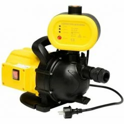 Varan Motors - TP03084 Pompe De Jardin, Arrosage, Alimentation Domestique 1200W, 3800l/h - Jaune