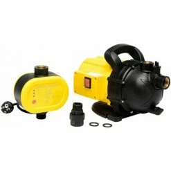 Varan Motors - TP03084 Pompe De Jardin, Arrosage, Alimentation Domestique 1200W, 3800l/h - Jaune -VARAN MOTORS Soldes Magasin 2307997 4