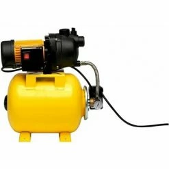 Varan Motors - TP03108 Groupe Hydrophore, Groupe Surpresseur 1200W 3800L/H Avec Réservoir De 20L - Jaune
