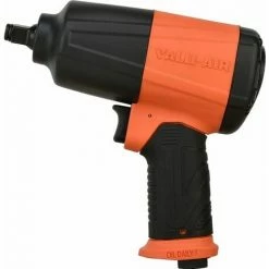 Varan Motors - V702 Coffret Clé à Chocs Pneumatique 1/2'' 610Nm, Visseuse Pneumatique, Corps Composite - Orange