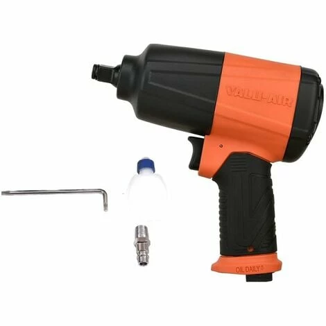 Varan Motors - V702 Coffret Clé à Chocs Pneumatique 1/2'' 610Nm, Visseuse Pneumatique, Corps Composite - Orange 4 Varan Motors - V702 Coffret Clé à Chocs Pneumatique 1/2'' 610Nm, Visseuse Pneumatique, Corps Composite - Orange – Image 2