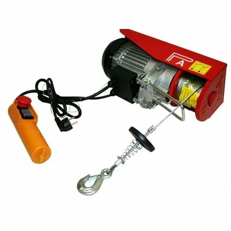 Varan Motors - Var-PA800M Treuil Palan électrique 230V 400 / 800KG 1300W Avec Télécommande - Rouge 3 Varan Motors - Var-PA800M Treuil Palan électrique 230V 400 / 800KG 1300W Avec Télécommande - Rouge