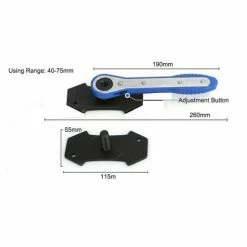 Varan Motors - VT13409C Ecarteur De Piston D'étriers De Frein à Cliquet Pour Voiture / Presse D'étrier De Frein Ecarteur De Piston - Bleu 7 Varan Motors - VT13409C Ecarteur De Piston D'étriers De Frein à Cliquet Pour Voiture / Presse D'étrier De Frein Ecarteur De Piston - Bleu -VARAN MOTORS Soldes Magasin 33620509 3