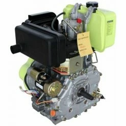 Varan Motors - 92684 Moteur Diesel 14CV 456cc + Démarrage Electrique, Sortie Conique FG3 - Gris -VARAN MOTORS Soldes Magasin 3905524 4