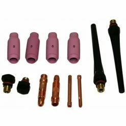 Varan Motors - KittigWP17-5 Kit De Consommables Pour Torche TIG WP17, WP18, WP26, SR9, SR17, SR20, SR25, SR26 - Noir