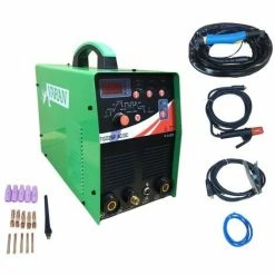 Varan Motors - TIG225P Poste à Souder 2 En 1 TIG225P 200A, Tig AC/DC Pulse + Soudure à L'arc Arc - Vert