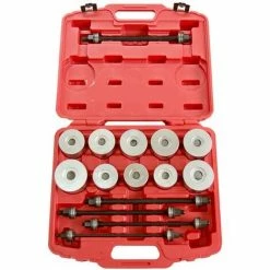 Varan Motors - VT01357B Kit De Montage De Silentbloc, Roulements Et Rotules, 27 Pièces - Rouge