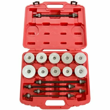 Varan Motors - VT01357B Kit De Montage De Silentbloc, Roulements Et Rotules, 27 Pièces - Rouge 3 Varan Motors - VT01357B Kit De Montage De Silentbloc, Roulements Et Rotules, 27 Pièces - Rouge