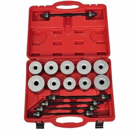 Varan Motors - VT01357B Kit De Montage De Silentbloc, Roulements Et Rotules, 27 Pièces - Rouge 4 Varan Motors - VT01357B Kit De Montage De Silentbloc, Roulements Et Rotules, 27 Pièces - Rouge – Image 2