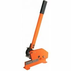 Varan Motors - NEHDS-03 Cisaille à Levier Manuelle Pour Tole, Couteau De 200mm, épaisseur Maximale 12mm - Orange -VARAN MOTORS Soldes Magasin 6812336 3