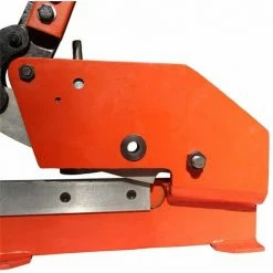 Varan Motors - NEHDS-03 Cisaille à Levier Manuelle Pour Tole, Couteau De 200mm, épaisseur Maximale 12mm - Orange -VARAN MOTORS Soldes Magasin 6812336 4