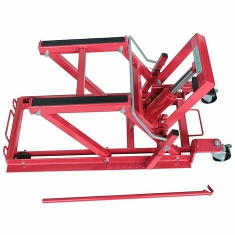 Varan Motors - NEMEL-01 Pont élévateur 450kg, Plateforme élévatrice, Béquille D'atelier Pour Moto, Quad, Scooter, Tondeuse - Rouge 3 Varan Motors - NEMEL-01 Pont élévateur 450kg, Plateforme élévatrice, Béquille D'atelier Pour Moto, Quad, Scooter, Tondeuse - Rouge