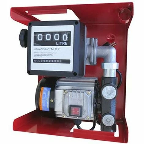 Varan Motors - NEEP-02-2 Pompe à Fuel Ou Gasoil Auto-amorçante, 230V 60l/min - 550W - Pistolet à Blocage Automatique - Rouge 7 Varan Motors - NEEP-02-2 Pompe à Fuel Ou Gasoil Auto-amorçante, 230V 60l/min - 550W - Pistolet à Blocage Automatique - Rouge – Image 5